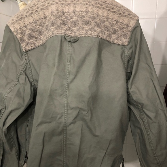 REI crop Millitary style field jacket size small woman - Picture 5 of 5